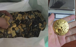 Chàng trai lấy được hơn 5 cây vàng từ SIM rác