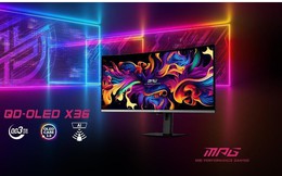 MSI tung "át chủ bài" tại CES 2026: Màn hình QD-OLED 34 inch 360 Hz, giá dự kiến lên tới 30 triệu đồng