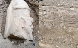 Người đàn ông bất ngờ phát hiện di tích tượng Pharaoh Ramses II cao gần 9 mét ngay trên đất nhà mình