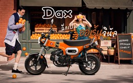 Honda Dax 125 màu cam ra mắt, trang bị phanh ABS hiện đại liệu có làm nên chuyện?