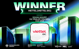 Better Choice Awars 2026: Viettel IDC được vinh danh Doanh nghiệp Hạ tầng số tiêu biểu của năm