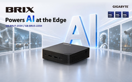 GIGABYTE BRIX - Mini PC mang năng lực AI tối ưu hiệu suất doanh nghiệp