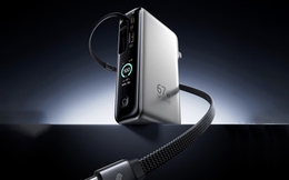 Baseus ra mắt pin dự phòng 3-in-1 kiêm củ sạc, có cáp rút và màn hình hiển thị, giá ở Trung Quốc 1,5 triệu