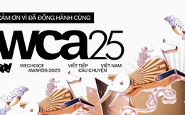WeChoice Awards 2025 cảm ơn các đơn vị đồng hành cùng “Viết tiếp câu chuyện Việt Nam”