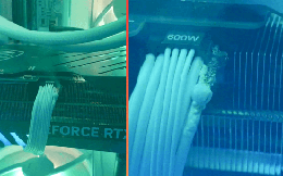 Card đồ họa RTX 4090 bốc cháy khi đang chơi game, streamer vẫn thản nhiên quay video cho anh em bạn dì xem thay vì tắt máy cứu linh kiện