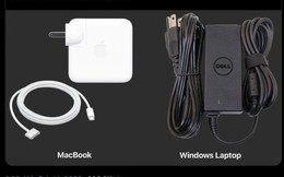Microsoft "nóng mặt" khi laptop Windows bị chê thua MacBook chỉ vì cục sạc