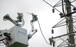 Tử thần "chào thua" đường dây 10 kV: Robot Trung Quốc lần đầu thay thế con người sửa điện trực tiếp!