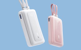 Ra mắt pin dự phòng Zolo 10.000mAh, tích hợp 2 cáp USB-C, công suất 35W, sạc 4 máy cùng lúc