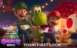 Bom tấn Super Mario Thiên Hà chốt lịch chiếu sớm tại Việt Nam, lộ diện bạn đồng hành khủng long Yoshi