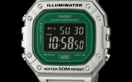 Casio W218HD-3AV gây chú ý với thiết kế mặt số xanh đậm và giá bán dễ tiếp cận