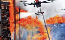 Lần đầu tại Việt Nam: Ra mắt UAV chữa cháy bầy đàn, tiếp cận cả hẻm sâu