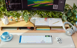 CORSAIR tung bàn phím siêu mỏng 18 mm, tần số lấy mẫu 8000 Hz và tích hợp Stream Deck ngay trên phím bấm