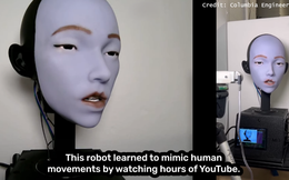 Robot học YouTube để biểu cảm chân thực, xóa nhòa ranh giới người - máy