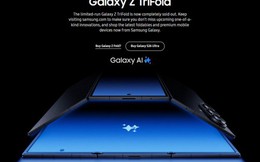 Galaxy Z TriFold chính thức bị khai tử, không còn hàng mà bán