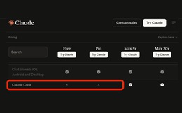 Người dùng Claude Pro tá hỏa vì mất tính năng Claude Code, "sếp" của Claude trấn an: tin ai không tin, lại đi tin ảnh chụp màn hình trên mạng