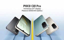 Poco mở bán điện thoại siêu rẻ pin 6000mAh, màn 6.9 inch 120Hz, giá chỉ 2.6 triệu