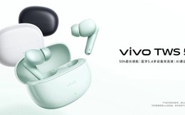 vivo ra tai nghe không dây pin 50 giờ, giá chỉ hơn 450.000 đồng