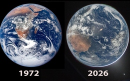 Sứ mệnh lịch sử Artemis II công bố những bức ảnh ngoạn mục về Trái Đất từ không gian sâu