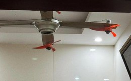 Gắn thêm cánh lên quạt trần: Khó thế cũng có người nghĩ ra, nhưng có mát hơn không?