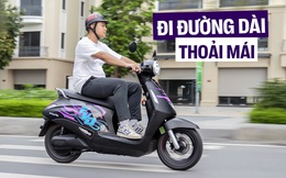 Cầm VinFast Evo Lite ‘lượn’ từ Hà Nội tới Hưng Yên: Xe êm, vững, đổi pin tiện, tốc độ giới hạn 49 km/h