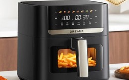 Dreame ra nồi chiên không dầu có cửa sổ xem món ăn khi nấu