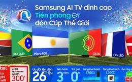 World Cup 2026 còn chưa khởi tranh, Samsung đã tung loạt AI TV với tính năng "đọc trận đấu", ưu đãi tới 26 triệu đồng để hút fan bóng đá