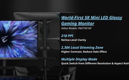 GIGABYTE ra mắt màn hình Mini LED 5K đầu tiên, chuyển đổi ba chế độ linh hoạt