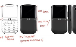 HMD sắp bán điện thoại "cục gạch" thiết kế na ná Nokia đời cổ, có trackpad trời nằm đè lên bàn phím