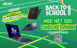 Acer triển khai chương trình Back To School 2026