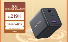 Đợt này Ugreen có gì bán chạy: Cáp mạng chân mạ vàng từ 70.000đ, củ cáp sạc, chuột không dây giá cũng siêu rẻ