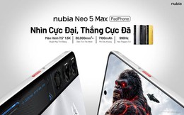 Nubia Neo 5 Max: "Padphone" gaming màn hình 7.5 inch cực đại