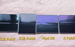 1 tuần gập Galaxy Z Fold8: Nếp gấp mờ hơn, màn hình phẳng thấy rõ so với các đối thủ?