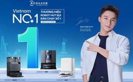 ECOVACS được NIQ GfK ghi nhận là thương hiệu robot hút bụi bán chạy số 1 tại Việt Nam