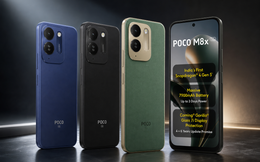 Ra mắt Poco M8x 5G giá rẻ: Chip Snapdragon 4 Gen 5, pin 7.900mAh, sạc ngược 22,5W