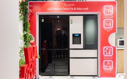 Cận cảnh tủ lạnh LG French Door Fit & Max tại Việt Nam: Tối ưu không gian bếp, dung tích 550 lít, giá 59,99 triệu đồng