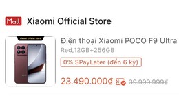 Flagship Xiaomi vừa ra mắt đã "đại hạ giá" còn hơn 23 triệu đồng: Snapdragon 8 Elite Gen 5, pin 8050mAh, màn hình 185Hz, loa Bose