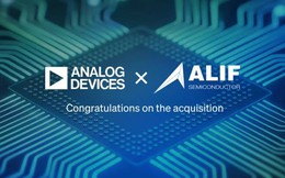 Analog Devices chi 1,35 tỷ USD mua Alif Semiconductor, đặt cược lớn vào "trí tuệ vật lý"
