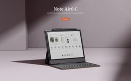 Máy đọc sách màn hình màu Onyx Boox Note Air6 C bất ngờ ra mắt với phần cứng vượt bậc liệu có thực sự đáng tiền?