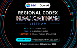 Sắp đóng cổng đăng ký Sea x OpenAI Codex Hackathon - cuộc thi dành cho cộng đồng AI Việt