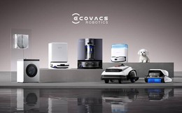 ECOVACS được vinh danh là thương hiệu robot gia dụng số 1 toàn cầu, đã xuất xưởng 2,8 triệu robot con lăn tự giặt
