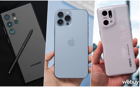 Mời bình chọn chất lượng camera giữa 3 flagship: iPhone 13 Pro Max, Samsung Galaxy S22 Ultra và OPPO Find X5 Pro