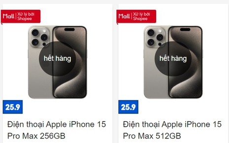 Ngày đầu mở đặt trước iPhone 15: Bản Pro Max cháy hàng, màu Titan Tự Nhiên được ưa chuộng