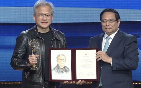 Tỷ phú Jensen Huang thắng giải thưởng 3 triệu USD ở Việt Nam: “Tôi đại diện cho các đồng nghiệp tại NVIDIA”