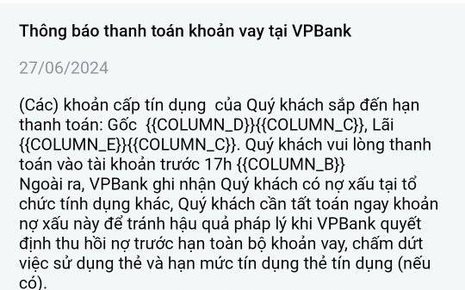 Người dùng đồng loạt phản ánh ứng dụng VPBank xuất hiện lỗi lạ