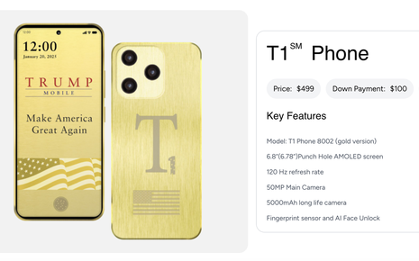 Vừa ra mắt, smartphone "Made in USA" giá 499 USD của ông Trump đã bị truyền thông Mỹ nghi ngờ