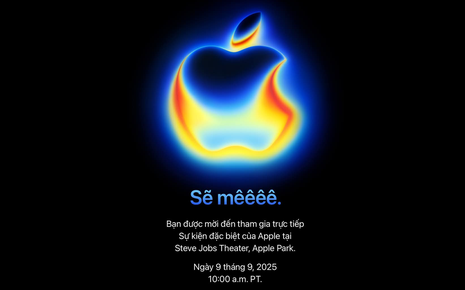 Apple gửi thư mời sự kiện ra mắt iPhone 17 ngày 9/9: “Sẽ mêêêê”