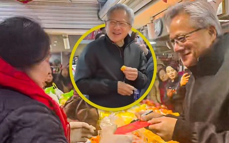 Bắt gặp "Bố già AI" đi chợ cóc, bốc ăn trái cây chưa rửa: Cả khu chợ ngơ ngác không biết "Thần tài" đang đứng ngay cạnh!