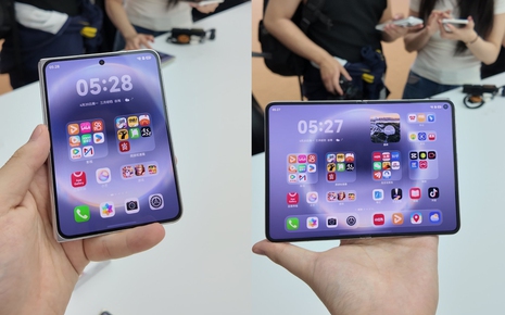 Huawei làm smartphone gập "nằm ngang" đầu tiên thế giới: Màn hình dùng tỷ lệ của giấy A4, vừa kịp trước khi Apple và Samsung ra mắt ý tưởng tương tự