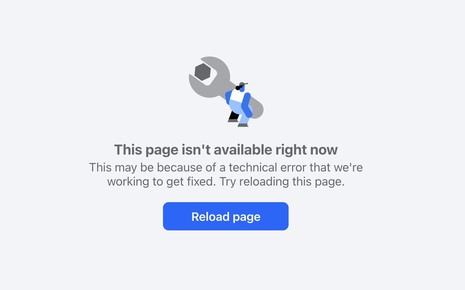 Facebook lại sập, chưa rõ nguyên nhân
