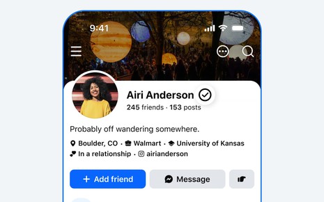Facebook ra mắt "tick trắng" miễn phí, chỉ cần quay video selfie là được